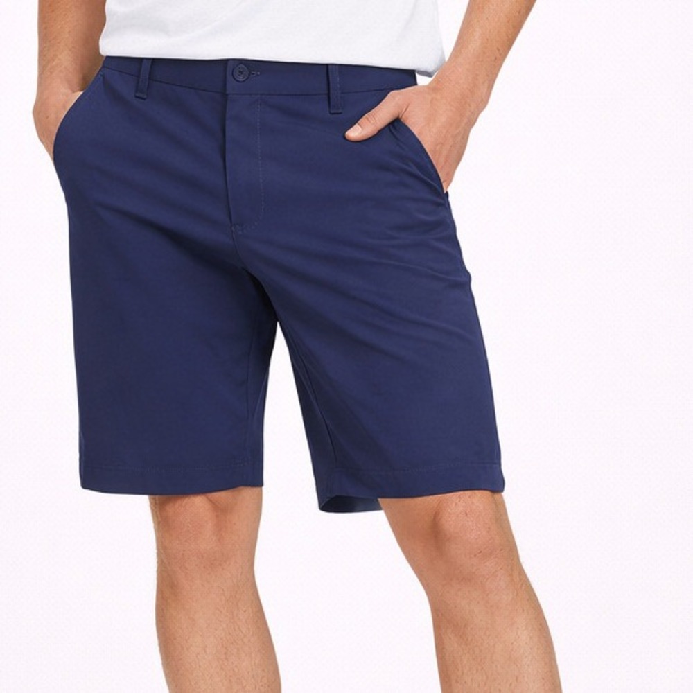 FILA SPORT GOLF Mens Navy Blue Polyester Shorts Size 32 Flat‎ Front Lightweight